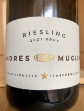 Andres & Mugler Riesling Sekt brut 2021