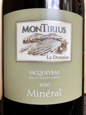 Montirius Vacqueyras Blanc 'Minéral' 2020 - Magnum